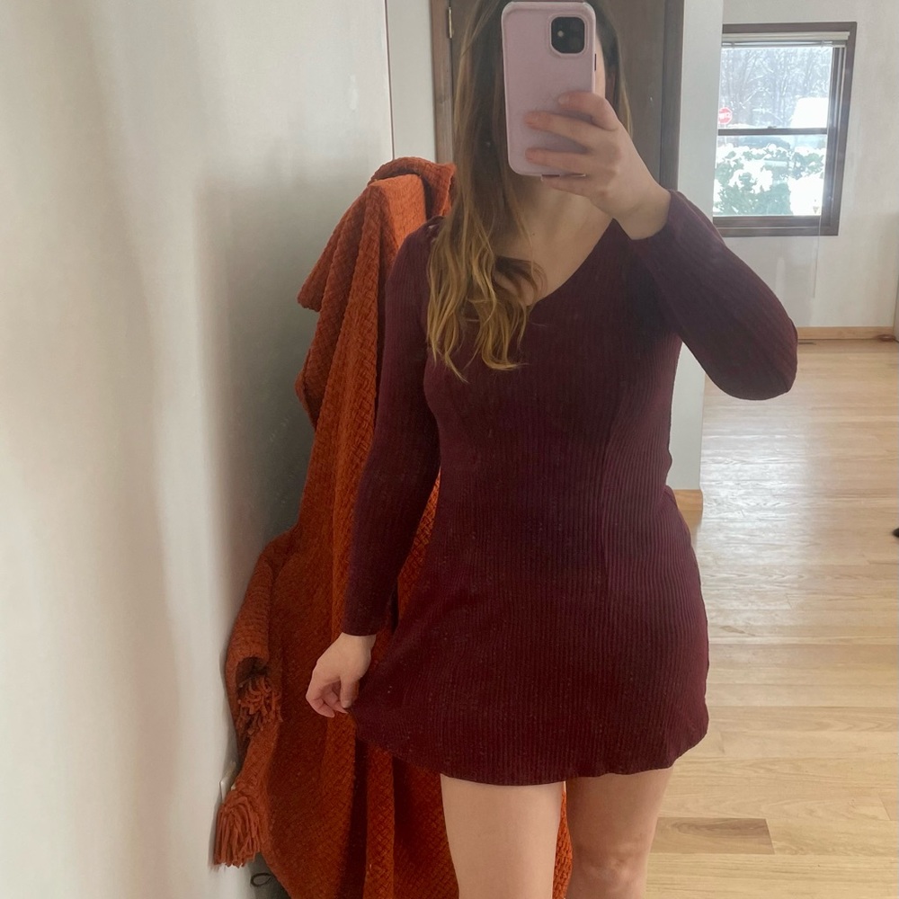 Long sleeve Francesca’s sweater dress